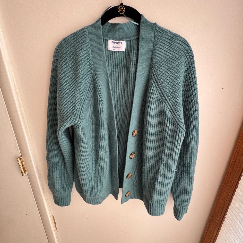 Old Navy Women's Blue Cardigan